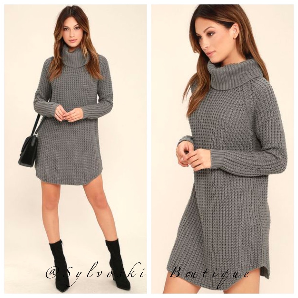 🔥Element Eleventh Olive Green Sweater Dress NWT - Picture 1 of 5